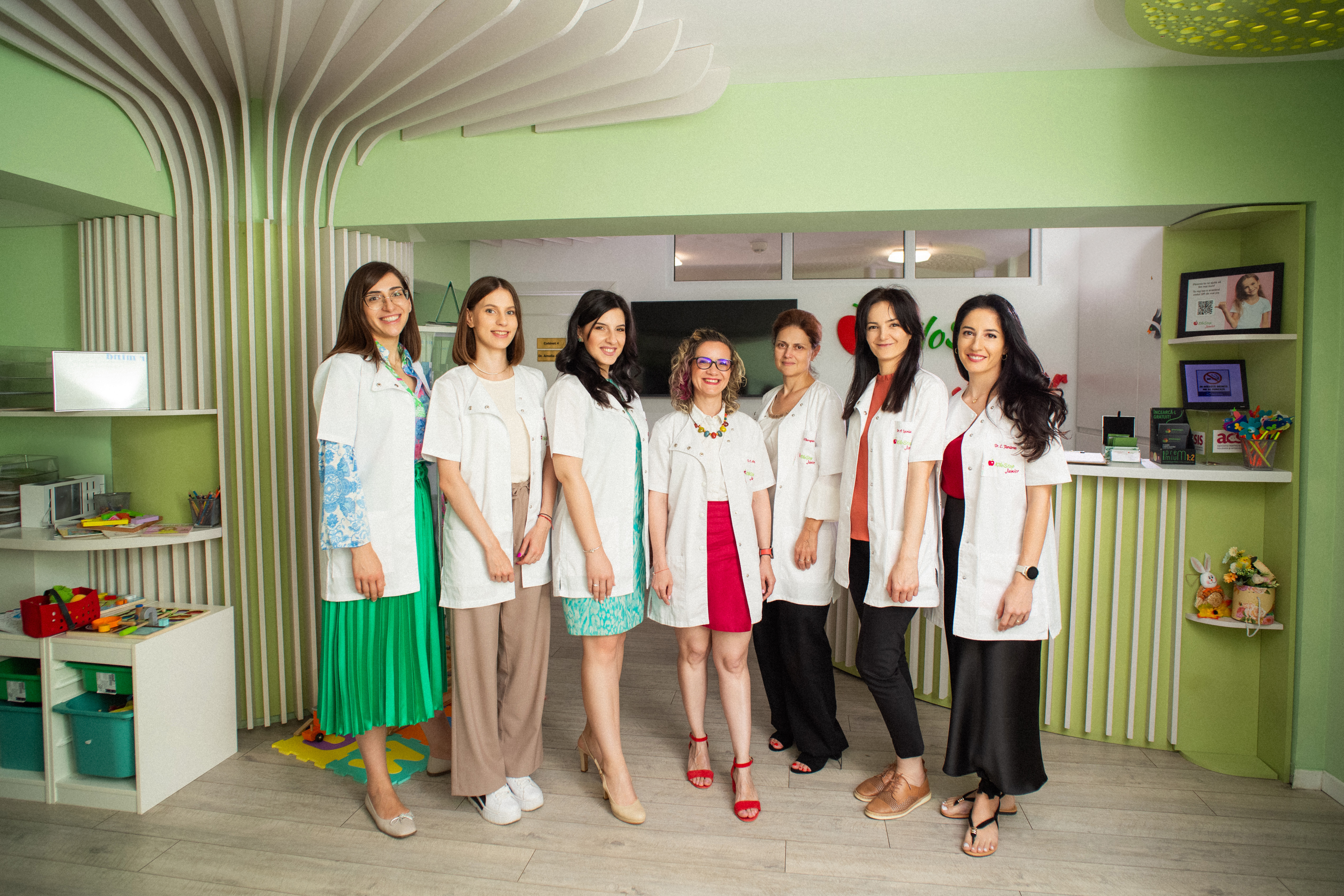 Echipa Kilostop Junior — Clinică de nutriție pediatrică București