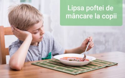 Dr. Steluța Boroghină -Lipsa Poftei De Mâncare La Copii