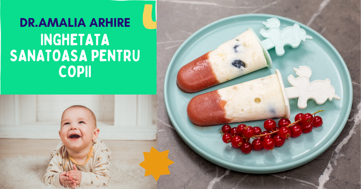 Inghetata sanatoasa pentru copii