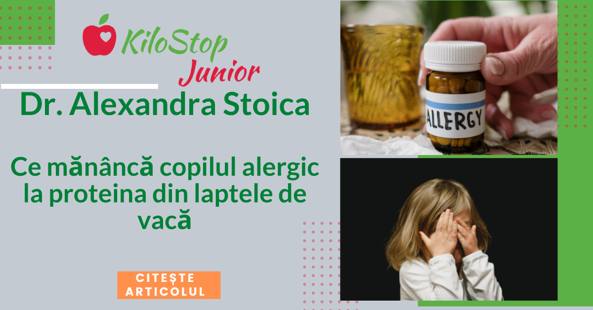 Alergia la proteina laptelui de vaca