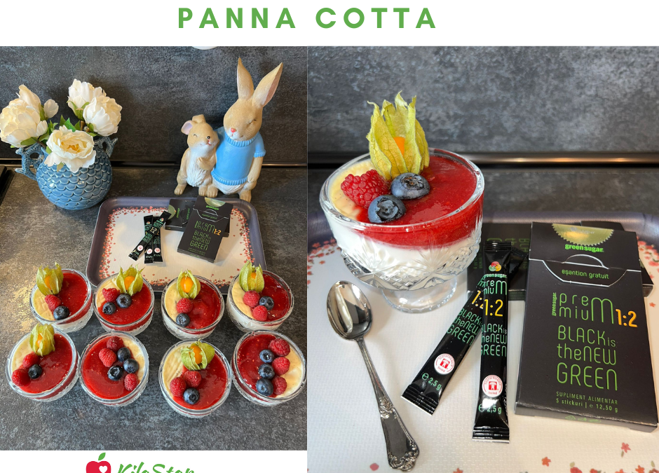 Rețete sănătoase – Panna Cotta Pentru Copii