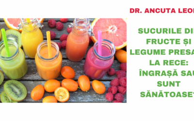 Sucurile din Fructe și Legume Presate la Rece: Îngrașă sau Sunt Sănătoase?