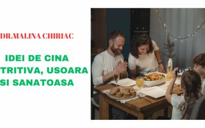 Idei de cina usoara, nutritiva si sanatoasa