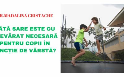 Câtă sare este necesară unui copil în creștere