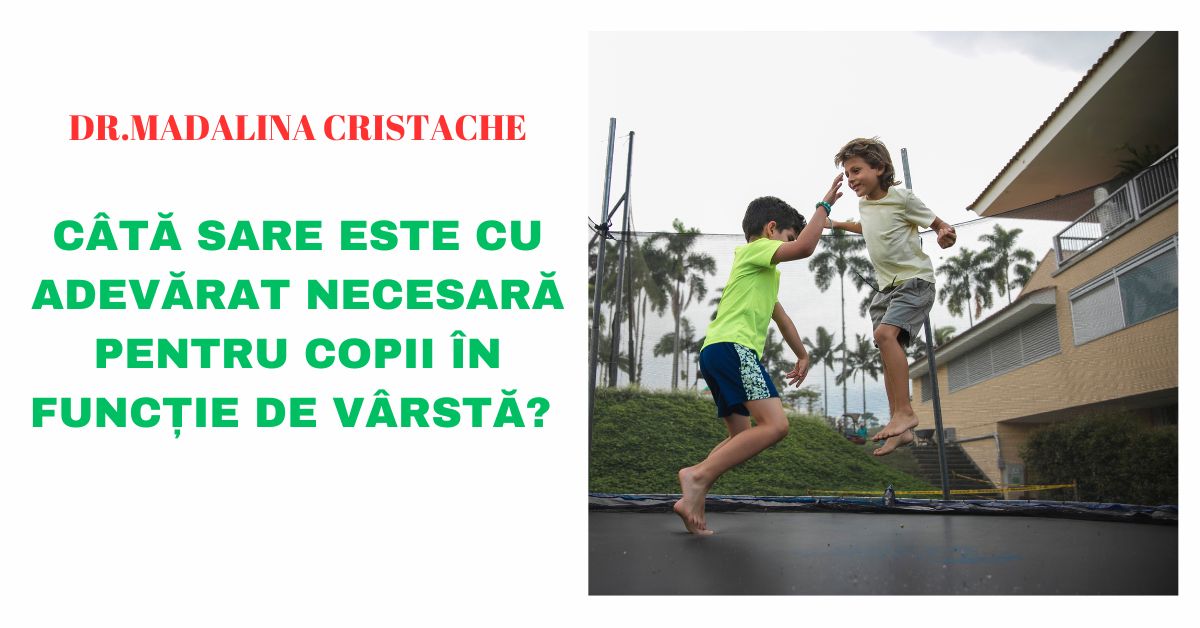 Câtă sare este cu adevărat necesară pentru copii în funcție de vârstă? 