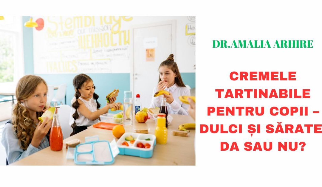 Cremele Tartinabile pentru Copii – Dulci și Sărate: DA sau NU?