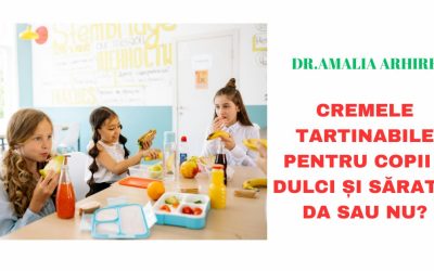 Cremele Tartinabile pentru Copii – Dulci și Sărate: DA sau NU?