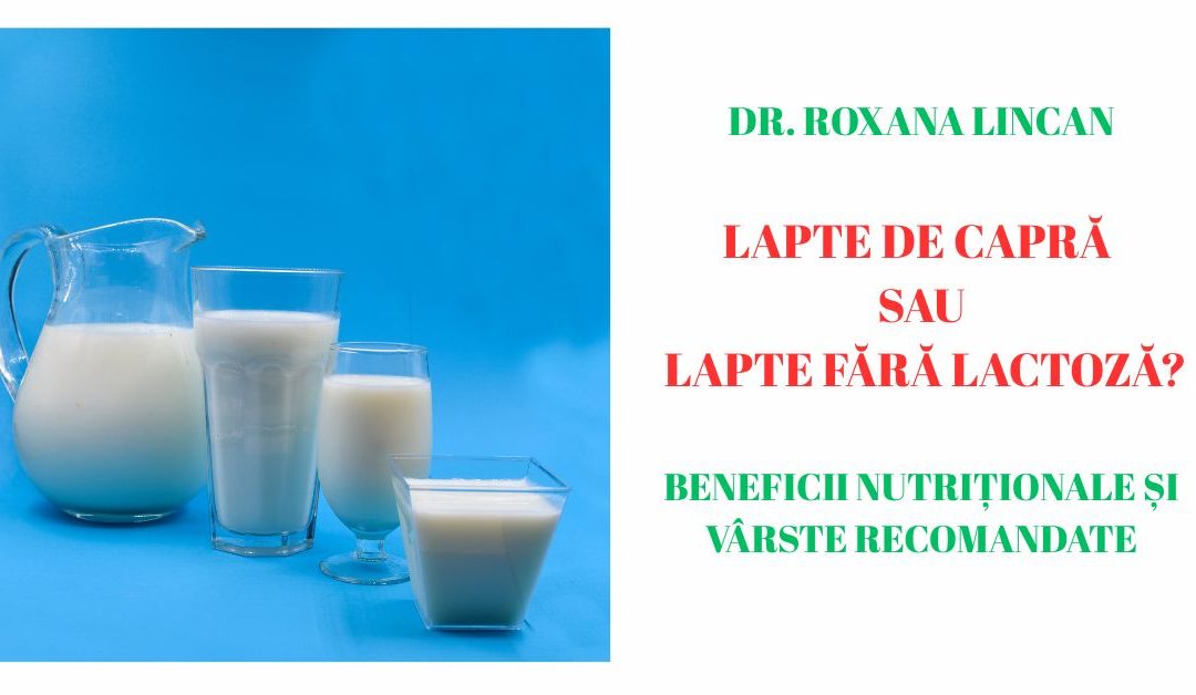 Laptele de capră Versus laptele fără lactoză