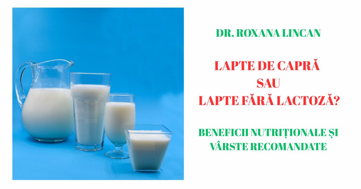 Laptele de capră vs. laptele fără lactoză – Beneficii nutriționale și vârste recomandate