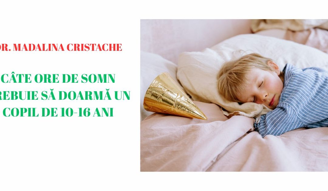 Câte ore de somn trebuie să doarmă un copil de 10-16 ani