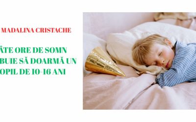 Câte ore de somn trebuie să doarmă un copil de 10-16 ani