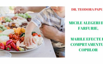 Cum influențează alimentația, comportamentul și concentrarea copilului