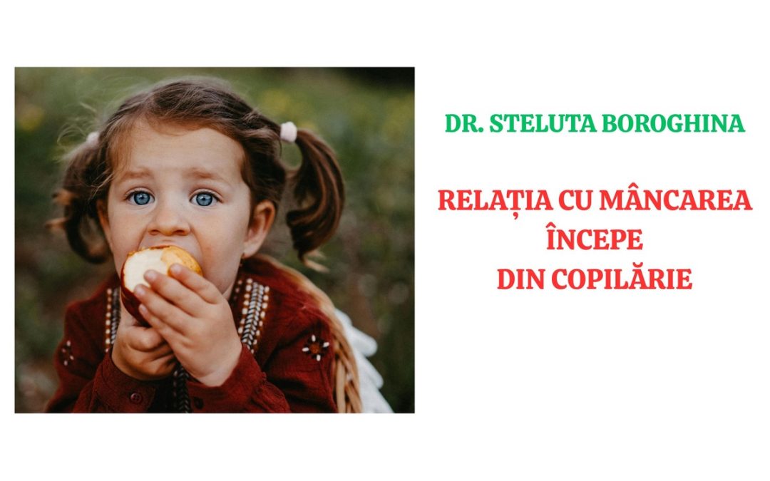 Relația cu mâncarea începe din copilărie