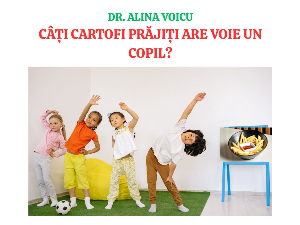 Câți cartofi prăjiți are voie un copil?